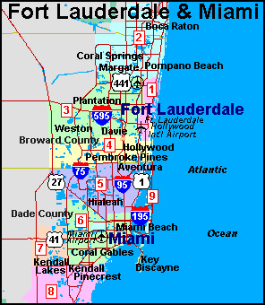 Zip Code Map Broward County Florida